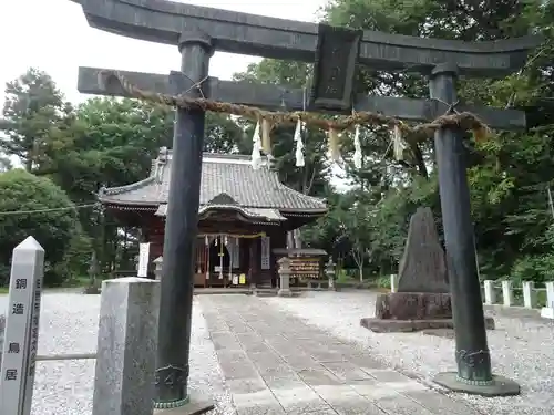 佐野赤城神社の鳥居