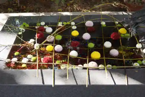 東海市熊野神社の手水舎