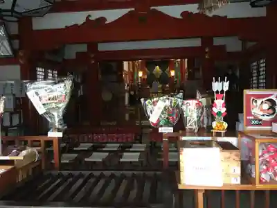 越中稲荷神社の本殿・本堂