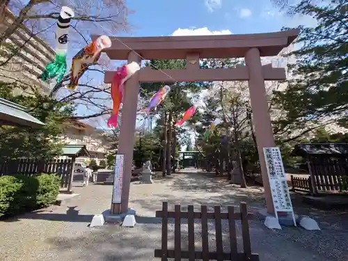 琴似神社の鳥居