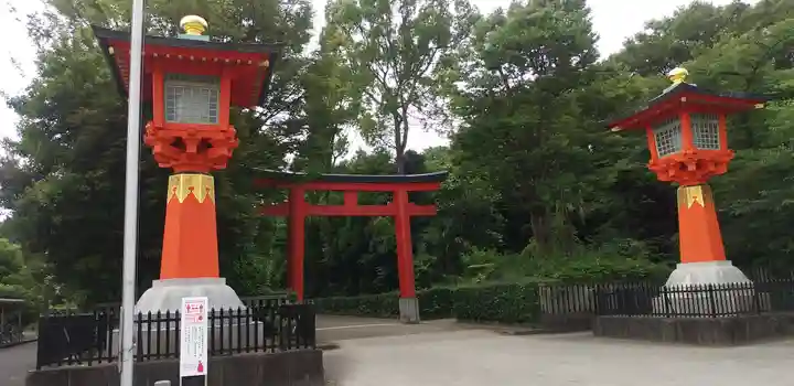 井草八幡宮の鳥居