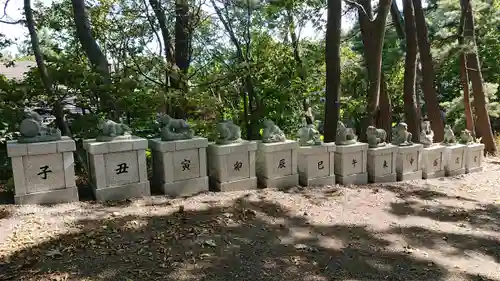 真駒内神社の狛犬