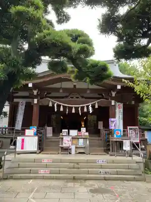 鳩森八幡神社の本殿・本堂