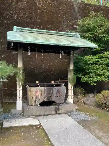 久國神社の手水舎