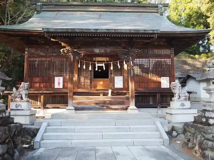 正一位岩走神社の本殿・本堂