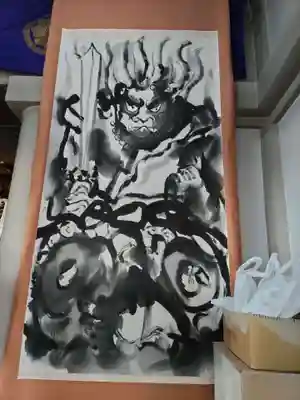 福生不動尊の芸術