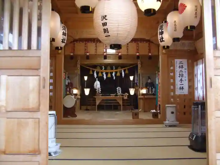 道神社の本殿・本堂