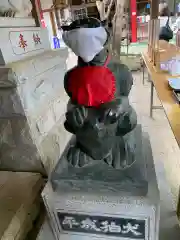 大宝八幡宮の狛犬