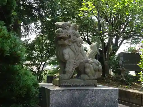 子之神社の狛犬