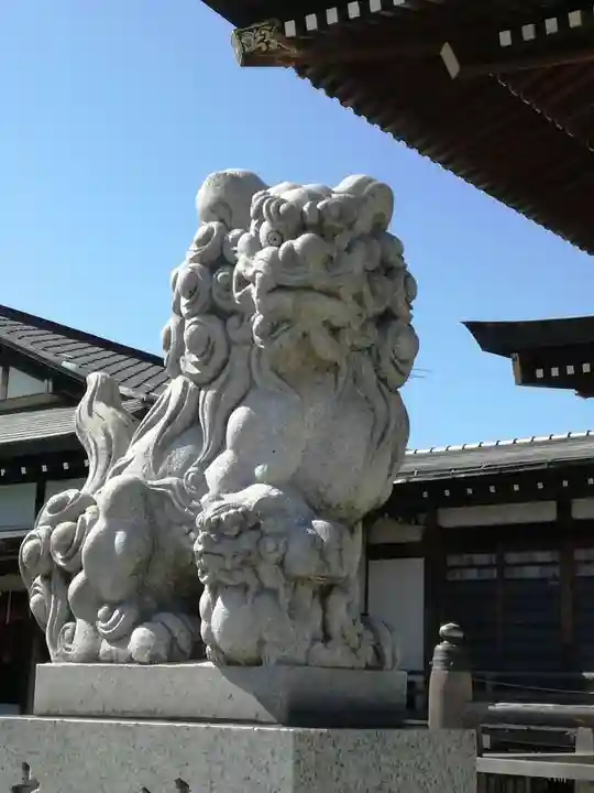 水元神社の狛犬