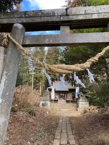 熊野神社の鳥居