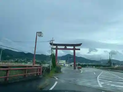 甲斐國一宮 浅間神社の鳥居