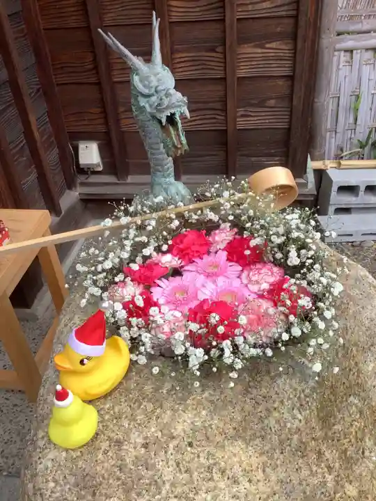 御井神社の手水舎