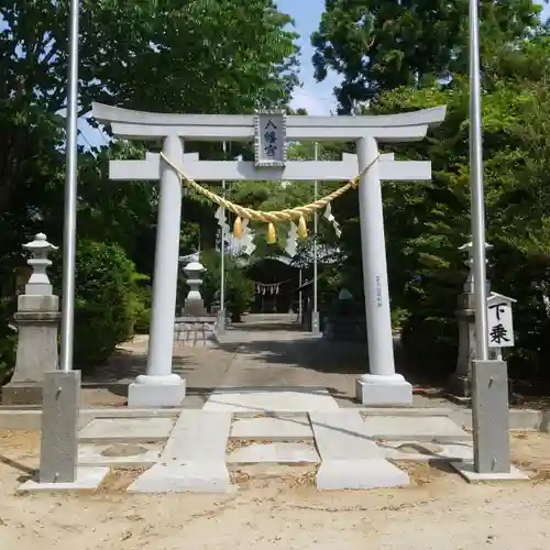 楢葉八幡神社の鳥居