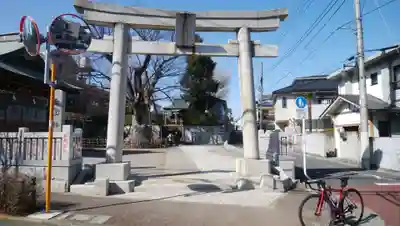 白山神社の鳥居
