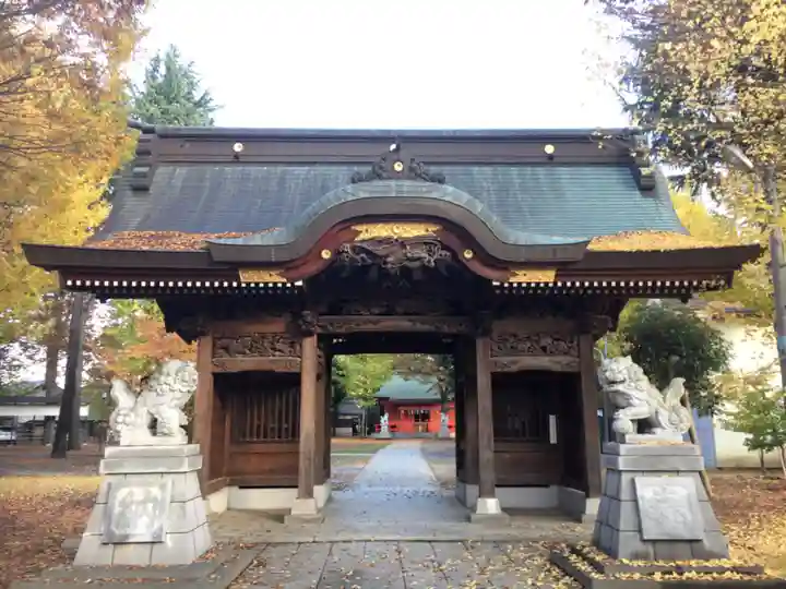 小野神社の山門・神門