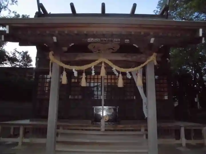金田神社の本殿・本堂