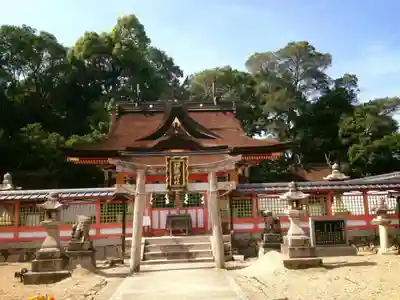 錦織神社の本殿・本堂