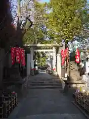 下神明天祖神社の鳥居