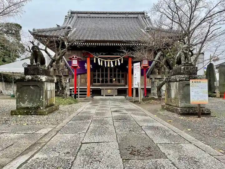 龍ケ崎八坂神社の本殿・本堂