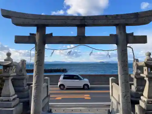 網代神社の鳥居