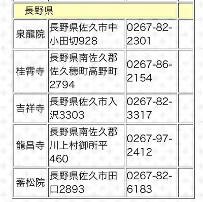 長学寺(群馬県)