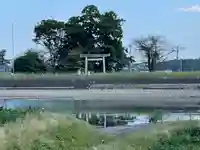 菟上神社の鳥居