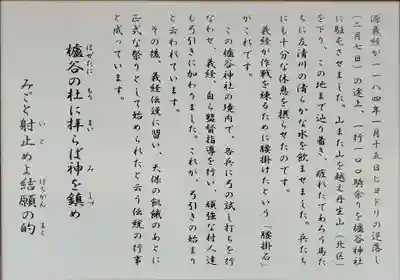 櫨谷神社の歴史