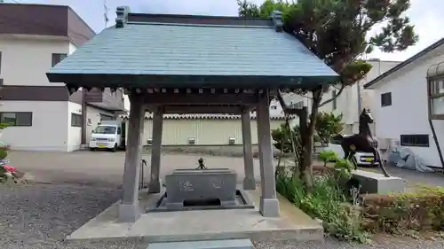 浦河神社の手水舎