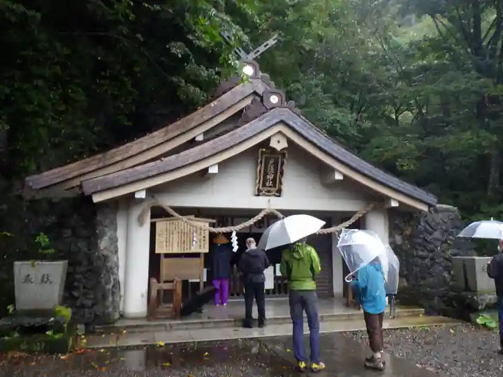戸隠神社奥社の本殿・本堂