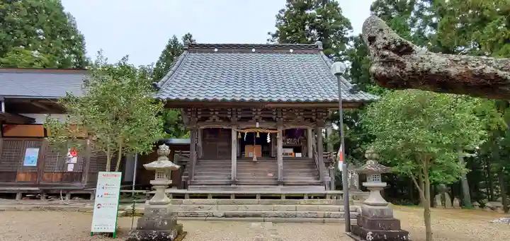 櫻田山神社の本殿・本堂