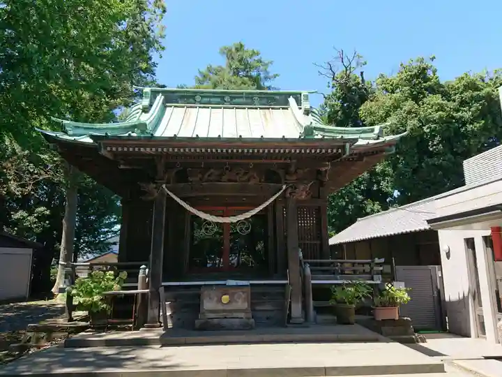 篠原八幡神社の本殿・本堂