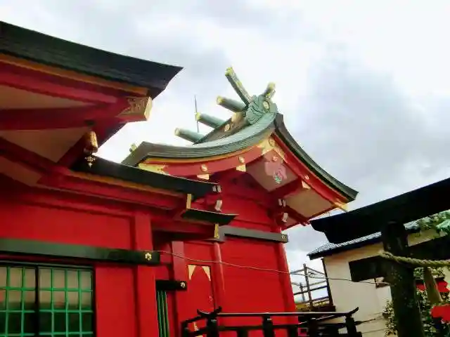 久が原西部八幡神社の本殿・本堂