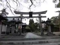 新熊野神社の鳥居