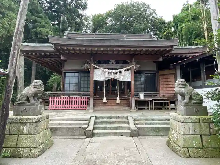 平出雷電神社の本殿・本堂