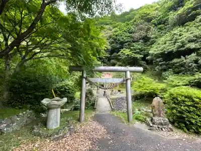 中山神社の鳥居