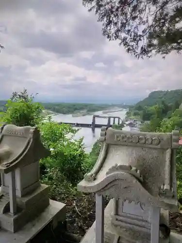 琴平神社の景色