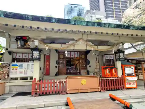 露天神社（お初天神）の本殿