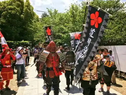 道明寺天満宮のお祭り