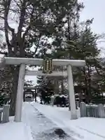 篠路神社の鳥居