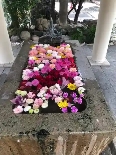 六所宮の手水舎