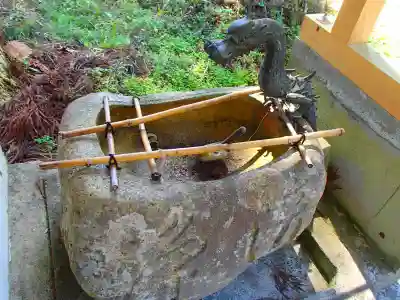 天神社の手水舎