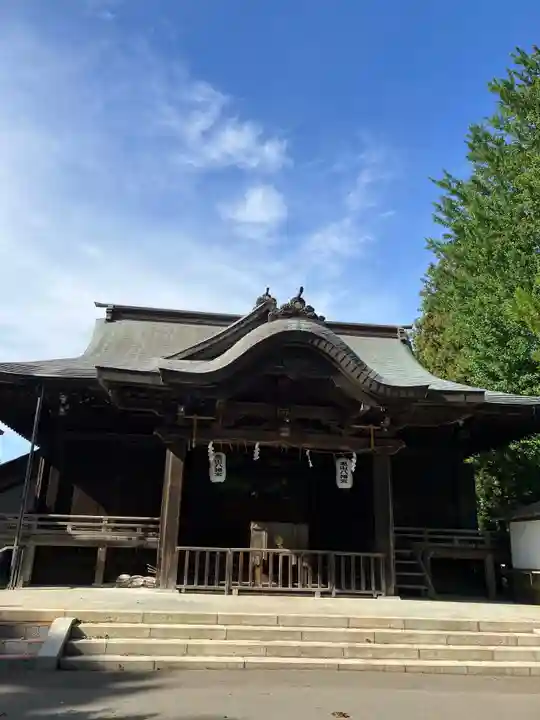 亀田八幡宮の本殿・本堂