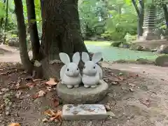 帯廣神社の狛犬