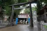 高円寺氷川神社の鳥居
