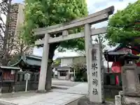 麻布氷川神社の鳥居