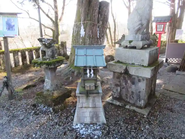 碓氷峠熊野神社の末社・摂社
