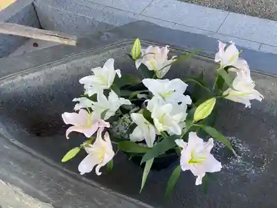 鹿島台神社の手水舎