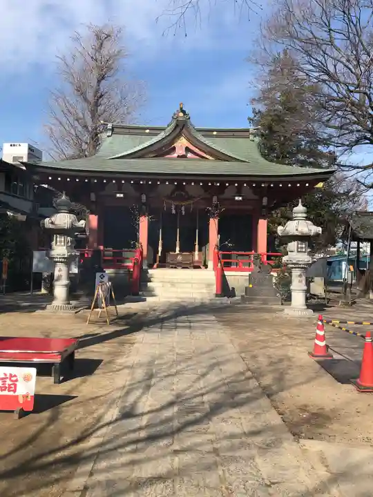越谷香取神社の本殿・本堂