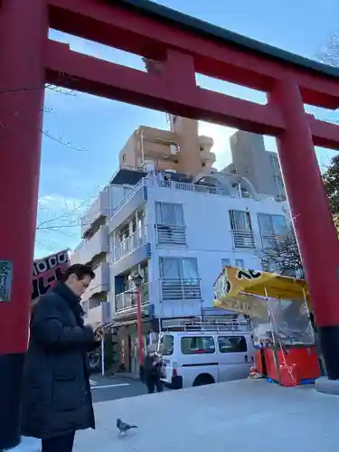 亀戸天神社の鳥居